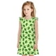 thumbnail image 1 of Fotbe Broccoli Vegetables Vestido de Dormir para Niñas de 3 a 10 Años, Mangas Cortas, Estilo Princesa, Pijama Camisón con Mangas Voladas-XX-Large, 1 of 6