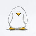 thumbnail image 2 of CafePress - Ghost Penguin Infant Creeper - Baby Light Bodysuit, Size Newborn - 24 Months, 2 of 4