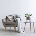 thumbnail image 3 of Stupell Industries Grey Abstract Cottage Decorative Printed Throw Pillow, 14 x 20, 3 of 8