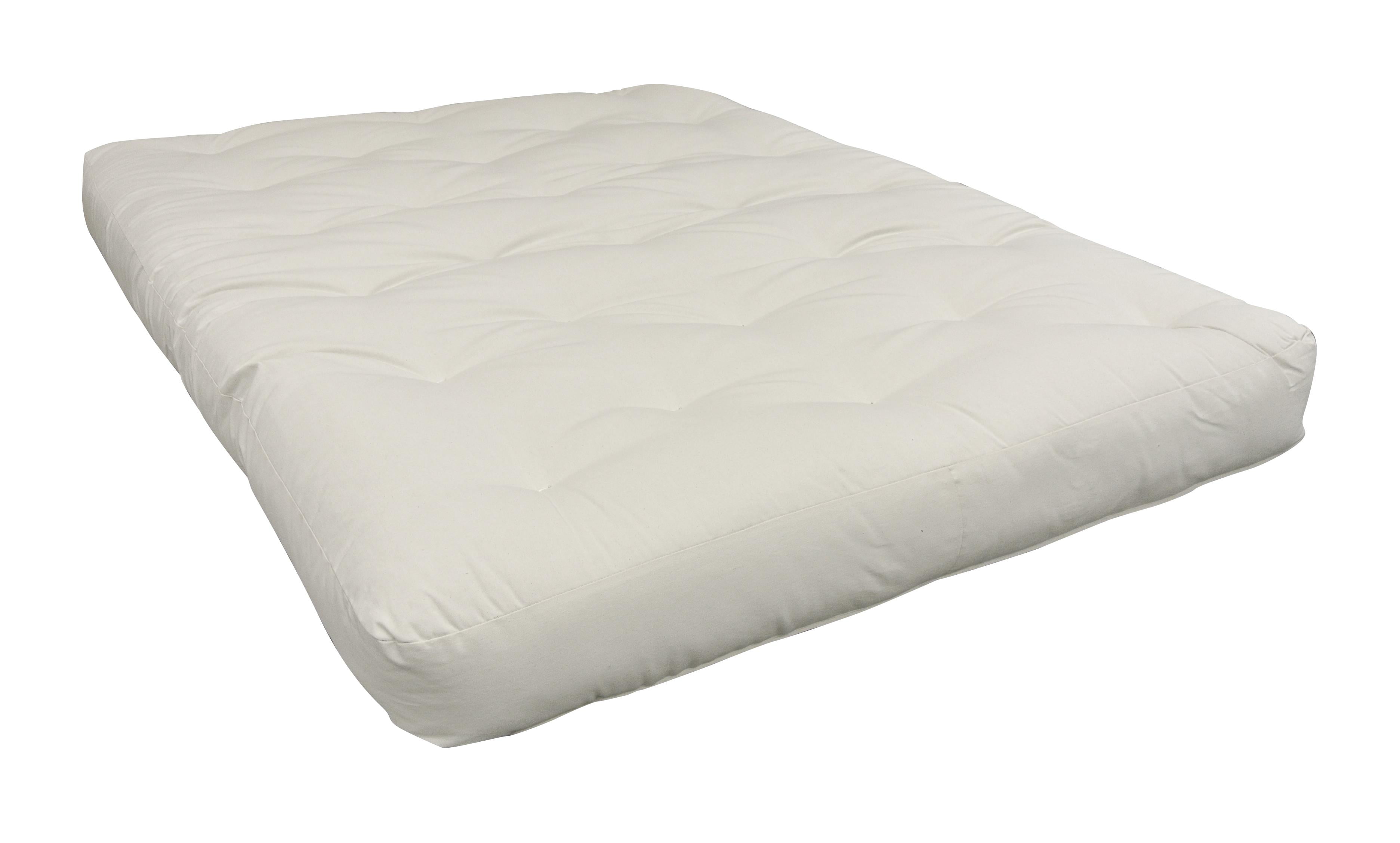 futon 100 cotton mattress queen