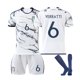 thumbnail image 1 of 23 European Cup Italian Away Football Shirt NO. 6 Verratti jersey set #22, 1 of 2