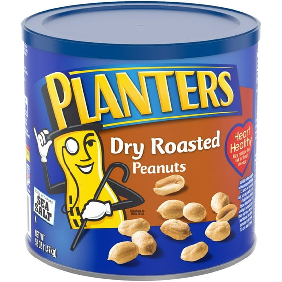 Planters Dry Roasted Peanuts 52 oz.
