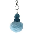 thumbnail image 2 of Textiel Trade Kid's Disney Frozen Ana and Elsa Keyring/Bag Charm with Pompom, 2 of 4