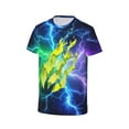 thumbnail image 4 of Prestonplayz Boys Girls T Shirt Kids Short Sleeve Crewneck 3d Printed Graphic Shirts For Kids Youth Medium, 4 of 7