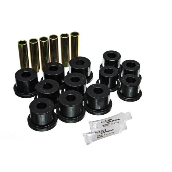 Energy Suspension Gm Rr Sprg & Shackle - Black Fits select: 1986 CHEVROLET D30, 1981-1985 CHEVROLET K30