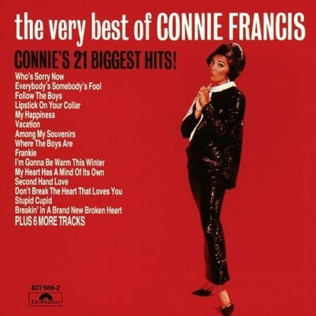Very Best Of Connie Francis (Vinyl) (Best Music Videos 1980s)