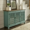 thumbnail image 2 of Kensington Blue 3 Door Accent Cabinet, 2 of 7