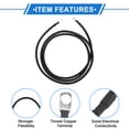 thumbnail image 4 of 1 Pc Battery Inverter Cable 6 AWG Gauge 6FT 5/16" Lug Battery Cable Universal for Car Vehicle Boat RV Solar Tinned Copper Black, 4 of 7