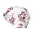 thumbnail image 2 of Logiee Flamingos Tribal Print Unisex Knit Beanie for Men Women Winter Hat,Beanies Skull Caps, 2 of 7