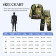 thumbnail image 4 of Sikiie Deep Forest Stone Green Dragon Mens Pajama Set, Soft Warm Long Sleeve Sleepwear, Cozy Button-Down Pjs for Men-Medium, 4 of 7