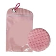 thumbnail image 4 of Bolsa para quitar arena con clip, bolsa para cepillos para quitar arena, limpiador de arena de playa, artículos esenciales para acampar, vacaciones, Rosa, 4 of 10