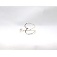 thumbnail image 5 of LD DESIGNS -Heart Twisted Ring - Silver Dainty Wire Band | Minimalist Stackable Rings Set | Delicate Love Band Jewelry, 5 of 10