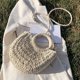 thumbnail image 5 of Bolsa De Hombro Bolsa de piscina de paja para mujer Bolsas de verano de moda con cinta de encaje (Beige) Tmvgtek Para Estrenar, 5 of 8