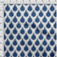 thumbnail image 4 of oneOone Velvet Medium Blue Fabric Block Sewing Craft Projects Fabric Prints By Yard 58 Inch Wide-26, 4 of 5