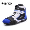 thumbnail image 3 of Botas de moto elegantes: diseño clásico, cómodas y transpirables, adecuadas tanto para desplazamientos diarios como para conducción informal.,Azul y blanco,45, 3 of 11
