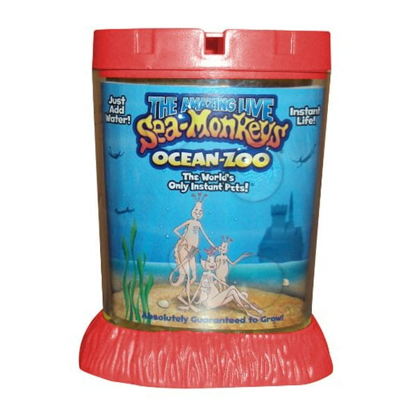 Big Time Toys Sea Monkeys Ocean Zoo Deluxe Kit Set- Couleurs Peuvent Varier