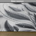 thumbnail image 5 of Ambesonne Grey Place Mats Set of 4, Autumnal Leaves Melancholic, Standard Size, Purpleblue Coconut, 5 of 5
