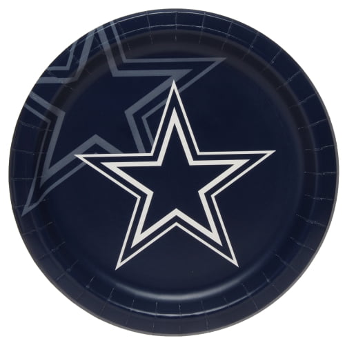 Photo 1 of 2-8ct Dallas Cowboys Paper Plates