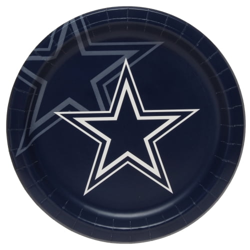 Photo 1 of 2/8ct Dallas Cowboys Paper Plates