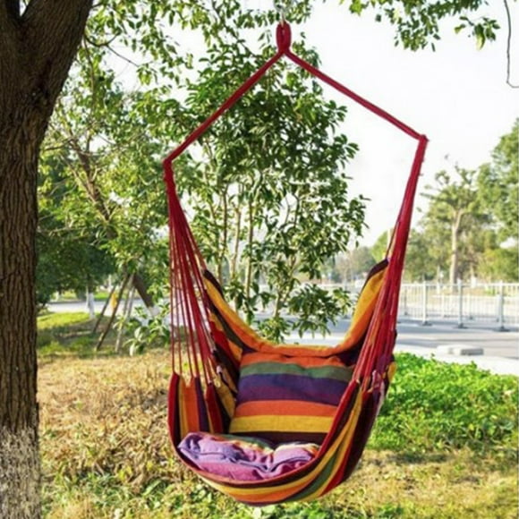 Hanging ChairHammock Chair Canvas Portable Indoor Hanging Hammock Chair Hammock Swing Chair Smart Functionality
