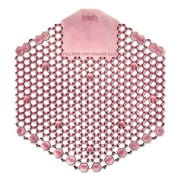 FRESH PRODUCTS Wave 3D Urinal Deodorizer Screen Red Spiced Apple Fragrance 10 Screens/Box 3WDS60SAP