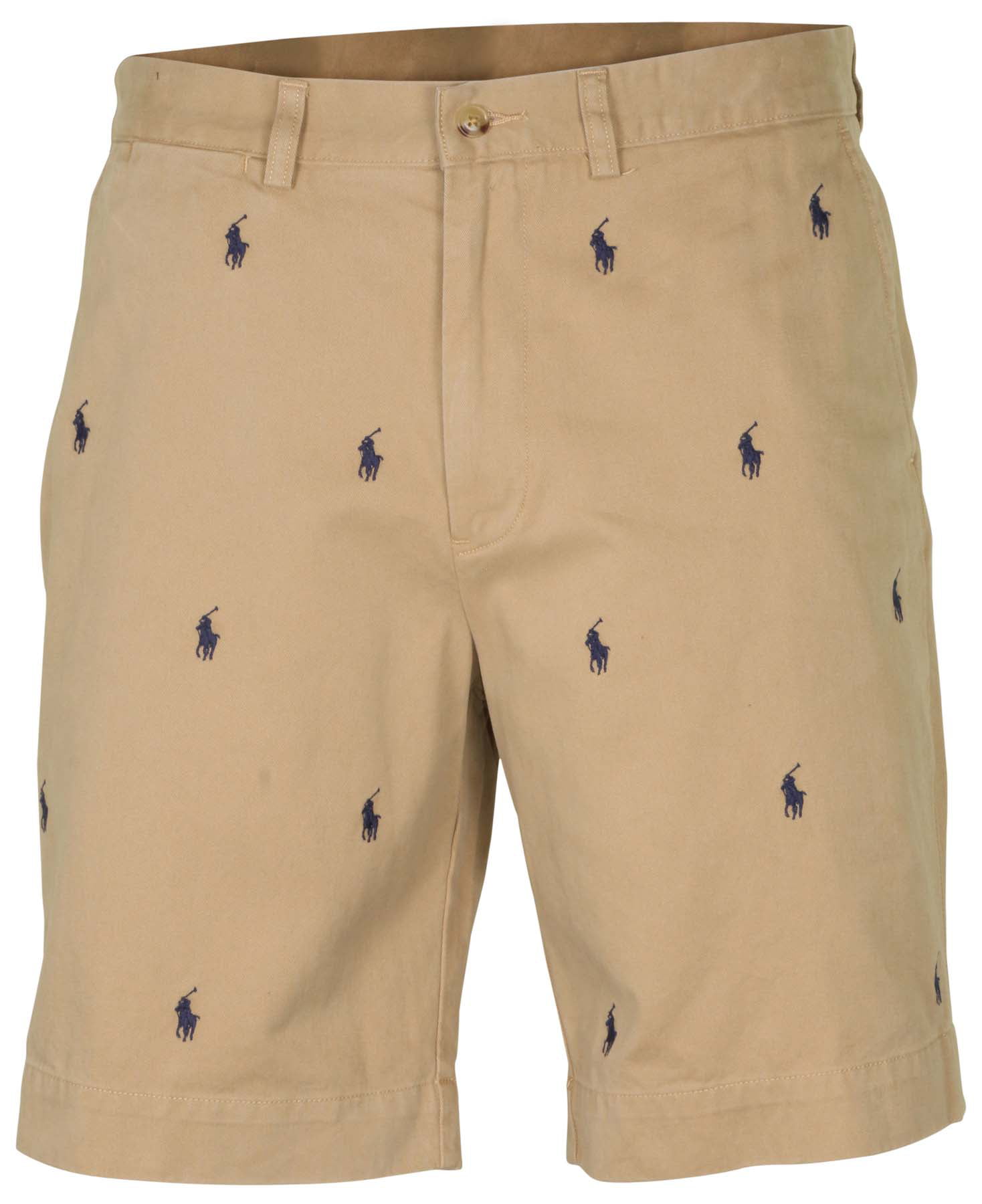 polo ralph lauren shorts with logo all over