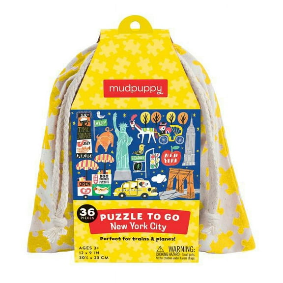 Mudpuppy - New York City - Puzzle to Go