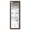 thumbnail image 2 of ArtToFrames 11x34" Gold with Burgundy Panel Picture Frame, Gold Wood Poster Frame, with Regular Acrylic and 2 (FBPL-4758), 2 of 7