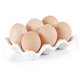 thumbnail image 2 of Plato de cerámica para huevos, cocina, restaurante, nevera, almacenamiento y huevos cocinables, caja decorativa de porcelana, 6 soportes para huevos de celosía, 2 of 5