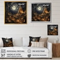 thumbnail image 4 of Designart "Ascending Minaret In Moonlight" Islam Floater Framed Wall Art Living Room, 4 of 5