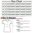 thumbnail image 4 of Ichuanyi Women's Spring Fashion Printed Mid-length 3/4 Sleeves T-shirt Blouse O-Neck Casual Tee Tops, 4 of 5