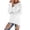 F38-White, variant on FYDUU Hoodies for Women Solid Color Knit Hoodie Sweaters Cozy Sweatshirt Casual Long Sleeve Pullover Tunic Tops Fall Winter Outfits