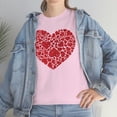 thumbnail image 4 of Familyloveshop LLC Women's Red Heart Love Shirt, Valentine's Day Graphic T-Shirt, Glitter Heart Sweatshirt, Valentine's Day Mommy, Sparkling Heart Shirt, 4 of 9