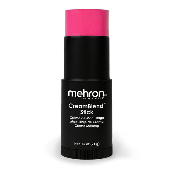 Crema de maquillaje Blend Stick Mehron Face Paint 21 g Rosa
