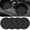 4 Pack-black, variant on Car Coasters for Cup Holders [4 Pack] - 2.75In Silicone Auto Mug Mats - Universal Non-Slip Recessed Car Interior Accessories