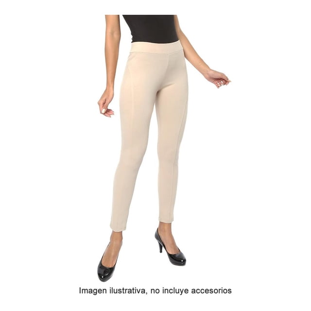 Legging George Talla G Corte Curvo Khaki