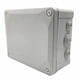 thumbnail image 2 of 4 Pzs Caja Estanca Conos Tornillos 22.5x17.5x10 IP55 blanco 22.5cm, 2 of 7