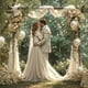 thumbnail image 4 of Tela para drapear con forma de arco de boda PARTISKY Chiffon, 18 pies, color nude, 4 of 8