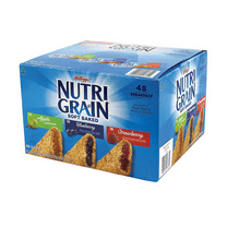 NUTRI-GRAIN Soft Baked Breakfast Bars Variety, 1.3 oz, 48 Count