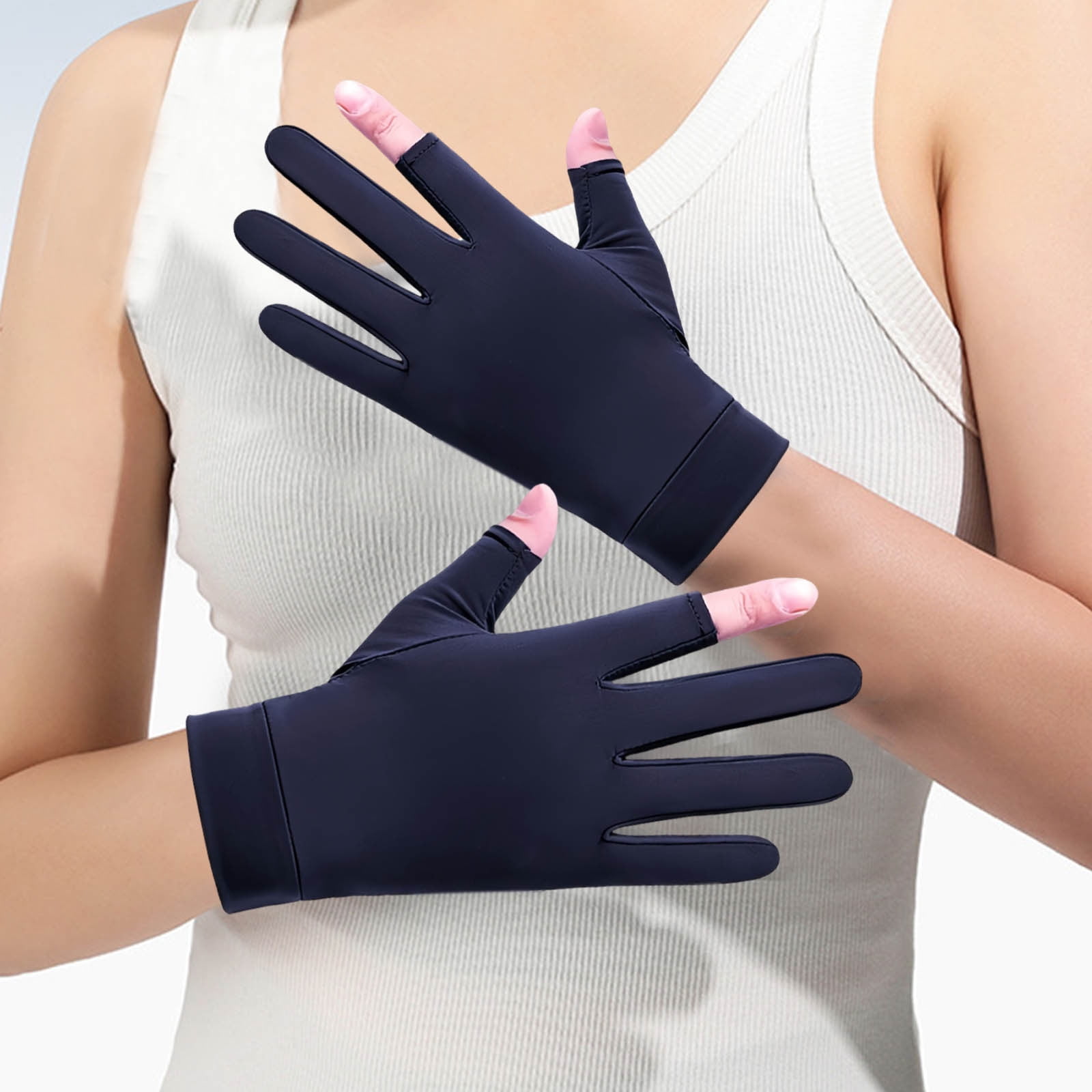 Gants De Pêche Antidérapants Tactiles - Homme/Femme, Pour Kayak, Vélo, Pagaie, Canöe, Aviron, Conduite