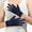 Navy, variant on Lightweight Breathable Cool Comfy Sun Gloves Two Finger Touchscreen Anti Slip for Fishing Driving Hiking In 9.45*4.13In Size