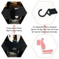 thumbnail image 3 of Bats Foldable Mini Trash Can with Lid - Leak-Proof Car Garbage Can for Hanging Storage Bag, 3 of 6