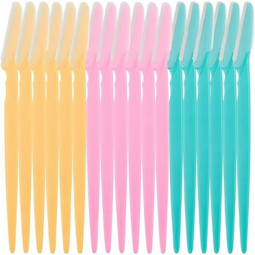 FACEGA Exfoliating Dermaplaning Tool,Eyebrow Razor,Facial Razors Shaver with Precision Cover for Women and Men (18 Pcs)