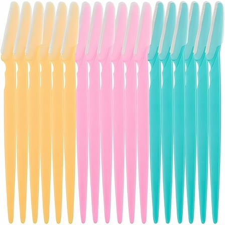 FACEGA Exfoliating Dermaplaning Tool,Eyebrow Razor,Facial Razors Shaver with Precision Cover for Women and Men (18 Pcs)