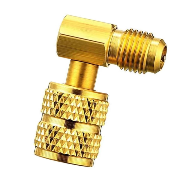 Professional R410A Adapter for Air Conditioner Hose 5/16inch SAE Female to 1/4inch SAE Male Accessories