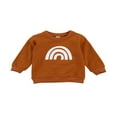 thumbnail image 2 of MesaSe Kids Baby Pullover Rainbow Print Sweatshirt Tops Spring Autumn Tops Loose Casual, 2 of 7