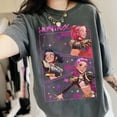 thumbnail image 4 of Retro Kpop Demon Hunters Comfort Colors T-Shirt Gift for Woman, Jinu Manga, Kpop Huntrix PIN, Demon Hunter Merch, Saja! Girls Fan shirt, 4 of 7