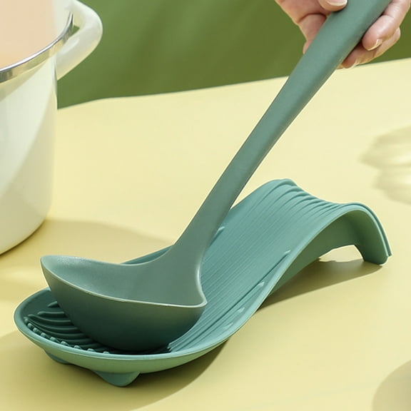 HEANUJJ Silicone Spoon Rest for Kitchen Counter, Stove, and Household Use, and Easy to Clean