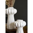 thumbnail image 3 of Kalalou Inc Set Of Two Organic White Ceramic Vases, 3 of 3