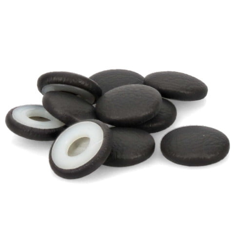 Lund Boat Button Covers 2161496 | 3/8 Inch Gray (Set of 10)